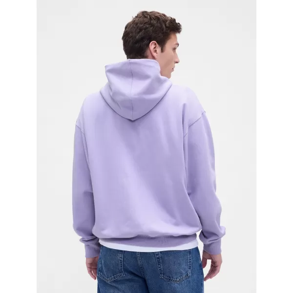  Pánska mikina GAP LOGO PULLOVER HOODIE 781237-02 ORCHID 
