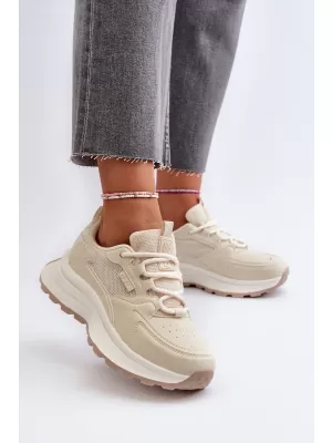 Dámske tenisky BIG STAR NN274A105 BEIGE Big Star Shoes