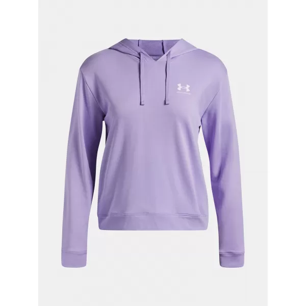  Dámska mikina UNDER ARMOUR UA RIVAL TERRY HOODIE 6005511-538 FIALOVÁ 