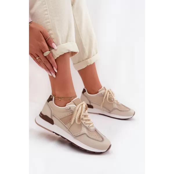  Dámske tenisky BOTO KELIRA 42052 BEIGE 