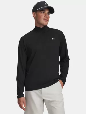 Pánske tričko UNDER ARMOUR T2G 1/4 ZIP 6010129-001 ČIERNA