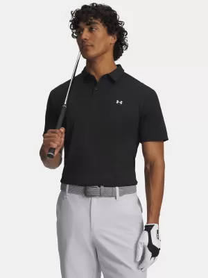Pánske tričko UNDER ARMOUR T2G PIQUE POLO 6012303-001 ČIERNA