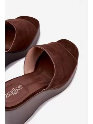 Dámske šľapky BOTO RAVELIA 41349 BROWN