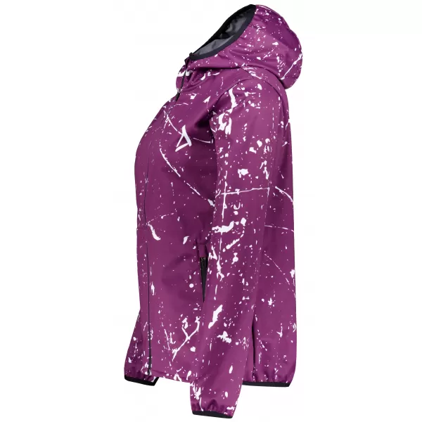  Dámska softshellová bunda premium ALTISPORT VOJ/ALW034JACK01 FUCHSIOVÁ 