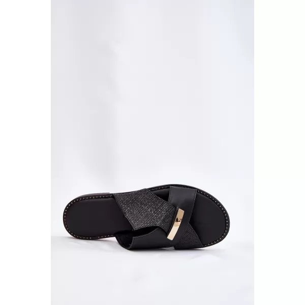  Dámske šľapky VINCEZA 17385 BLACK 