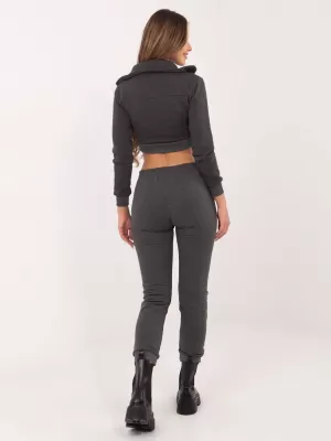 Dámske tepláky BASIC FEEL GOOD RV-DR-5040.09X DARK GREY