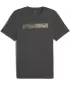 Pánske tričko PUMA TECH GRAPHIC TEE 688227-44 TMAVOŠEDÁ