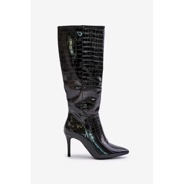  Dámske čižmy BOTO REANWENNA 34387 BLACK 