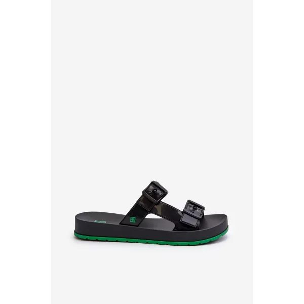  Dámske sandále ZAXY LL285073 BLACK 