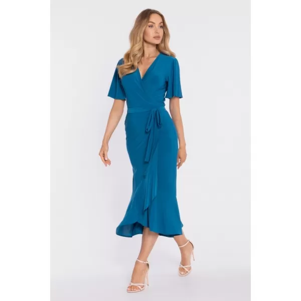  Dámske šaty MOE M912 OCEAN BLUE 
