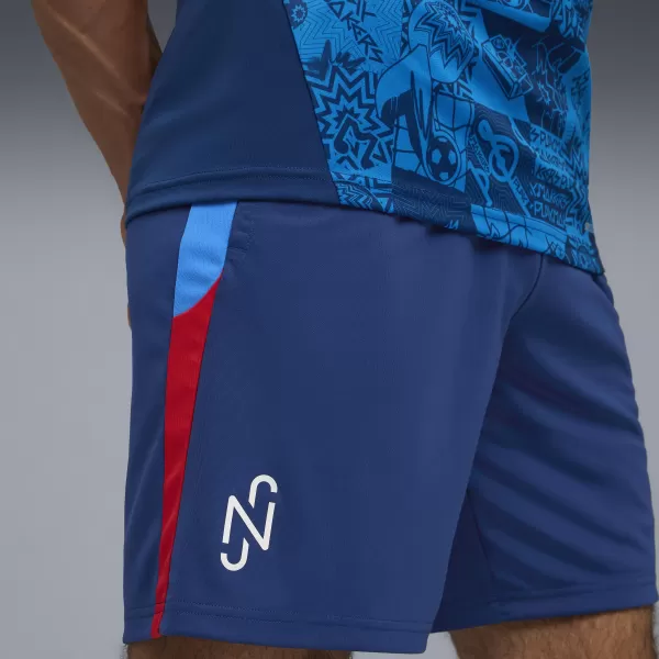  Pánske šortky PUMA NEYMAR JR PLAYMAKER TRGSHORT 660316-10 BLAZING BLUE/ PLANÚCA MODRÁ/PUMA BIELA/ULTRA 