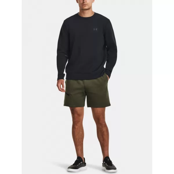 Pánska mikina UNDER ARMOUR UA UNSTOPPABLE FLC CREW 1381688-001 ČIERNA 