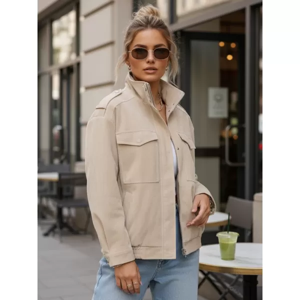  Dámska bunda DSTREET TY5653 BÉŽOVÁ 
