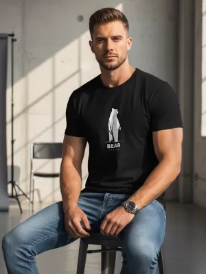 Pánske tričko DSTREET NX062R ČIERNA