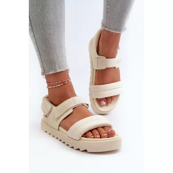  Dámske topánky BIG STAR NN274751 BEIGE Big Star Shoes 