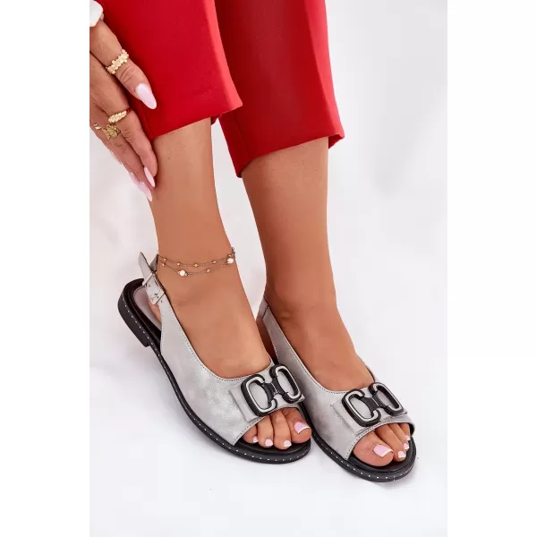  Dámske sandále BOTO LILRIA 36873 SILVER 