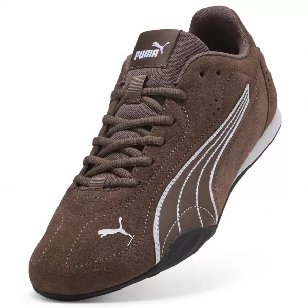  Čižmy PUMA CATCH SD 402681_05 FLAT BRONZE/ PLOCHÁ BRONZOVÁ/PUMA BIELA 