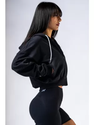 Mikina na zips POWER 895 BLACK Nebbia