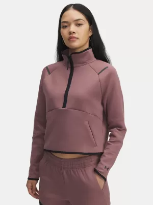 Dámska mikina UNDER ARMOUR UNSTOPPABLE FLC HZ 6003671-651 HNEDÁ