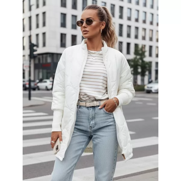  Dámska bunda DSTREET TY3616 BIELA 
