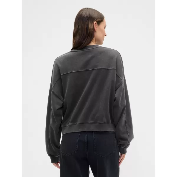  Dámska mikina GAP LOGO SWEATSHIRT 799280-02 MOONLESS NIGHT 