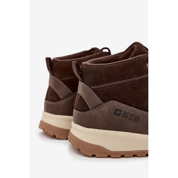  Pánske topánky BIG STAR SS174263 BROWN/BEIGE Big Star Shoes 
