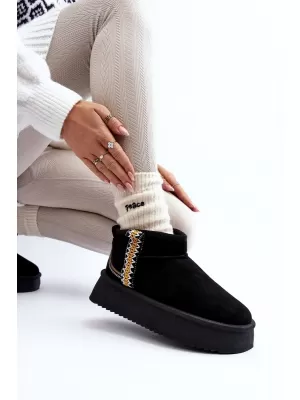 Dámske snehule BOTO UDRA 29605 BLACK