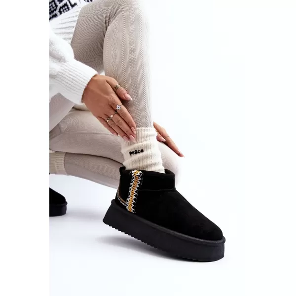  Dámske snehule BOTO UDRA 29605 BLACK 