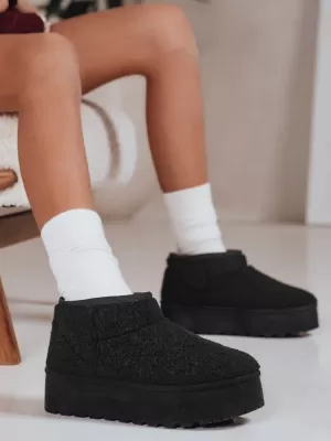 Dámske topánky DSTREET ZY1296 ČIERNA