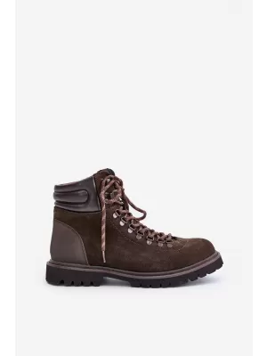 Pánske topánky BIG STAR OO174644 BROWN/BEIGE Big Star Shoes