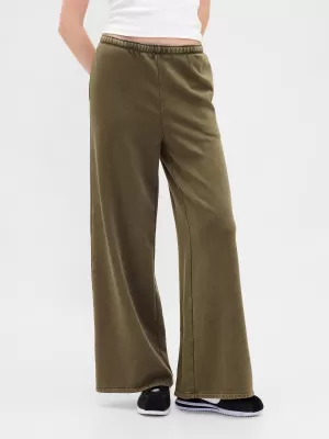 Dámske tepláky GAP BAGGY SWEATPANTS 672610-04 BLACK MOSS WASH