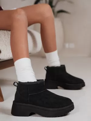 Dámske topánky DSTREET ZY1284 ČIERNA