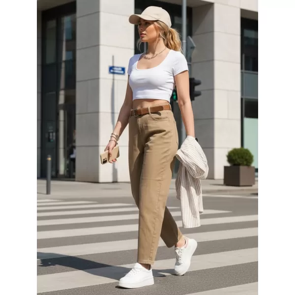  Dámske nohavice DSTREET UY2878 BÉŽOVÁ 