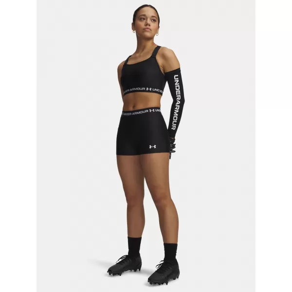  Dámske kraťasy HEATGEAR SHORTY 6010725-008 ČIERNA Under Armour 