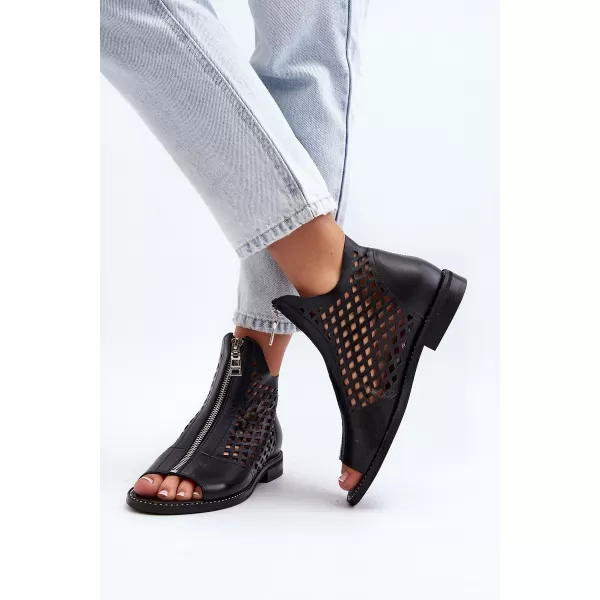  Dámske sandále ZAZOO 977/L BLACK 