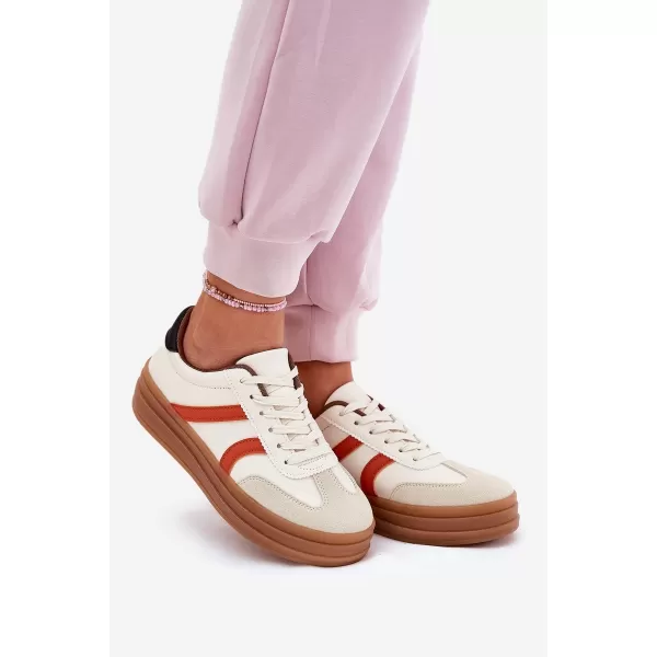  Dámske tenisky EVENTO TOLIANNA BEIGE/ORANGE 