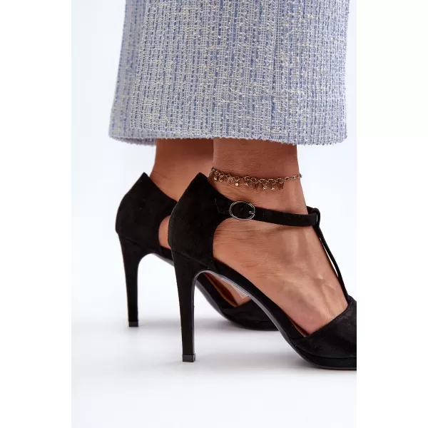  Dámske sandále VINCEZA OBDARIA BLACK 