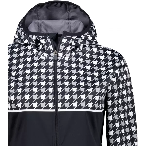  Dámska softshellová bunda premium ALTISPORT VOJ/ALW048JACK01 ČIERNOBIELA 