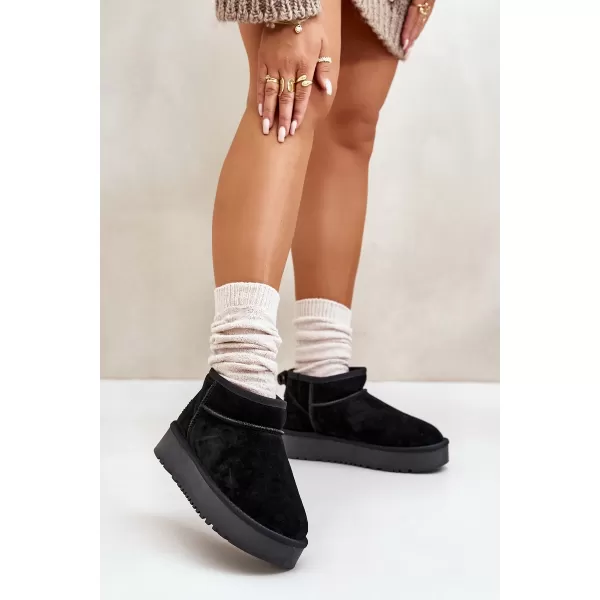  Dámske snehule BOTO NEREVIANA 33347 BLACK 