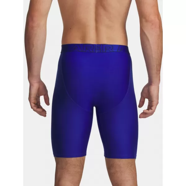  Pánske boxerky UNDER ARMOUR PERFORMANCE POUCH - SOLID 9IN - 2 6012561-400 MODRÁ 
