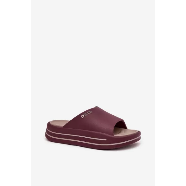  Dámske šľapky BIG STAR SS274425 RED Big Star Shoes 