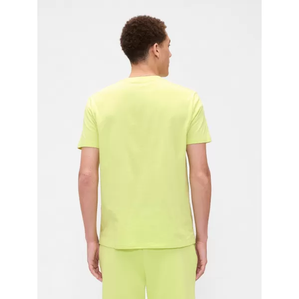  Pánske tričko GAP EVERYDAY BASIC LOGO TEE 856659-31 SUPERLIME 