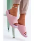 Dámske šľapky BIG STAR NN274A035 PINK Big Star Shoes