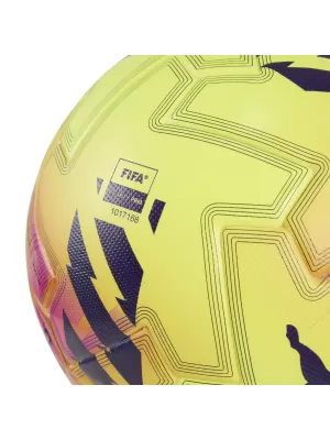 Zápasová lopta PUMA PRO PL LIGHTS (FIFA PRO) 084708-01 FLUO ŽLTÁ/VIACFAREBNÁ