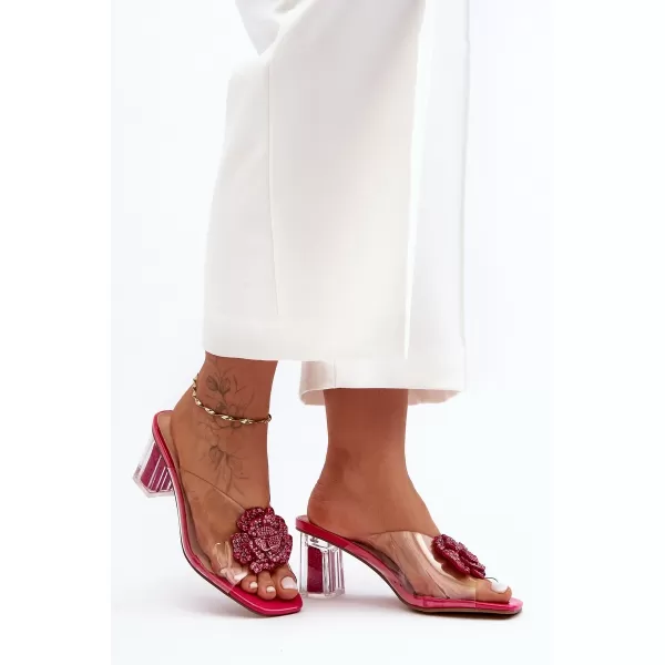  Dámske šľapky D&A MR1037-20 FUCHSIA 