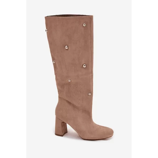  Dámske čižmy BOTO LUCINDA 40118 KHAKI 