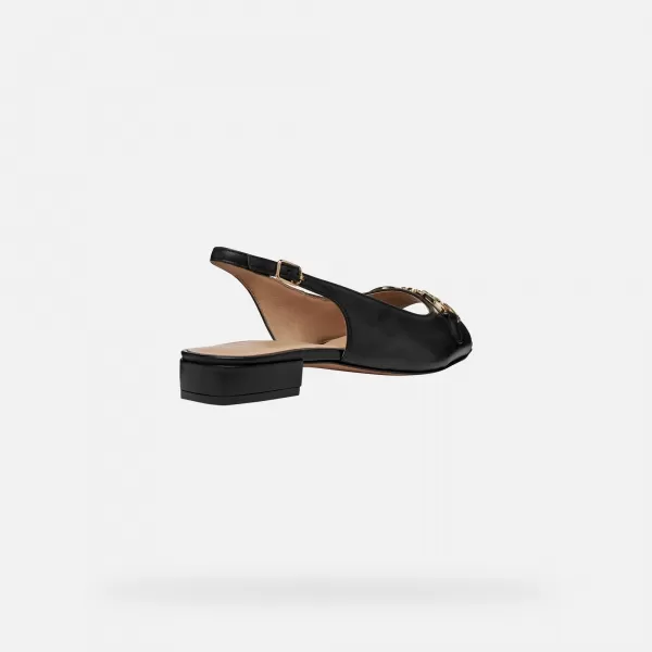  Dámske sandále GEOX NEW ERAKLIA 15 G012993 ČIERNA 