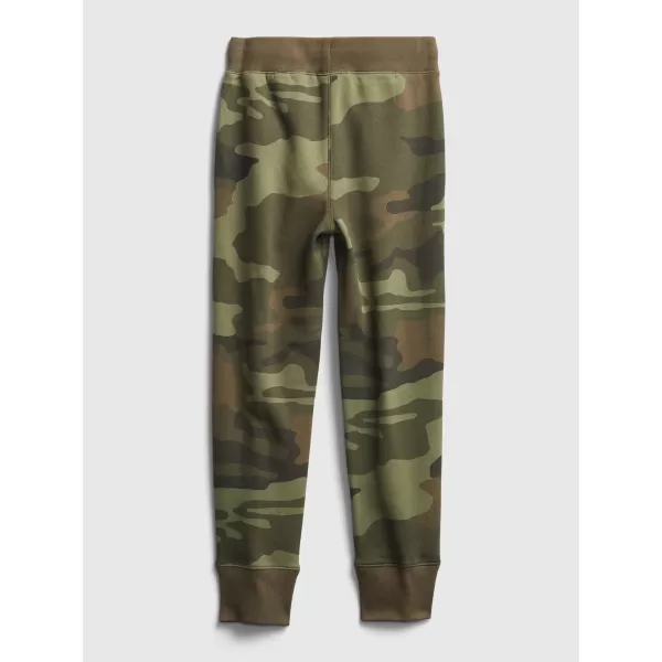  Detské tepláky GAP LOGO SWEATPANTS 550068-03 GREEN CAMO 