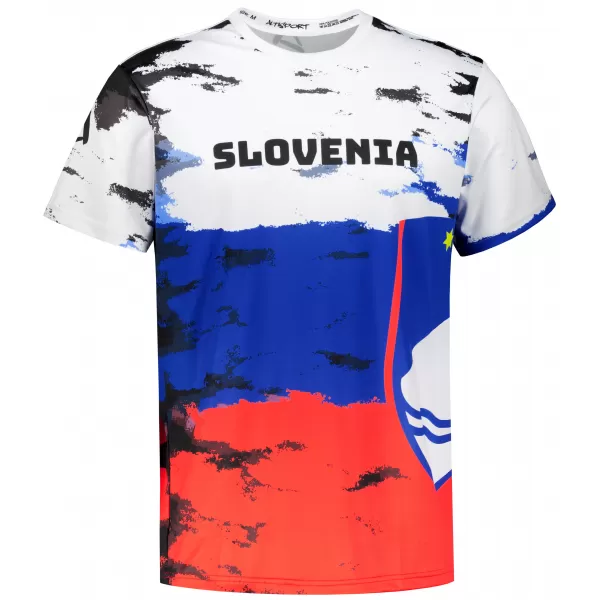 Pánske tričko premium ALTISPORT VOJ/ALM036SI/TR01 SLOVINSKO 
