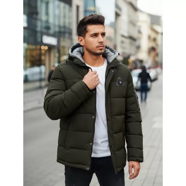  Pánska bunda DSTREET TX5092 ZELENÁ 